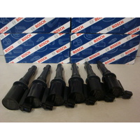 GENUINE BOSCH FORD FALCON BA BF FPV XR6 6CL IGNITION COILS 6 COILS FULL SET 