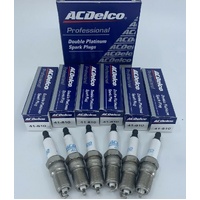 GENUINE ACDELCO GM SPARK PLUGS PLATINUM HOLDEN COMMODORE VN-VY V6 3.8L