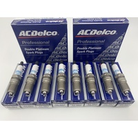 GENUINE ACDELCO SPARK PLUGS PLATINUM HOLDEN COMMODORE VZ VE VF V8 6.0L LS2 HSV. 