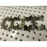 GENUINE FORD FALCON BA, BF XR6 XR8 FRONT BRAKE PAD ANTI SHUDDER RATTLE SHIMS 