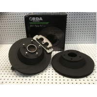 SNIPER PERFORMANCE HSV DISKS BRAKE UPGRADE 328mm HOLDEN COMMODORE VT, VX. VY VZ