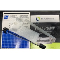 FALCON BF SEDAN FPV XR6-T XR8 WALBRO FUEL PUMP HOSE, STRAINER &amp; WIRING PLUG KIT.