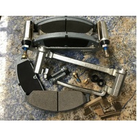 BIG 322mm BRAKE UP GRADE CALIPER SUPPORT KIT FORD FALCON BA, BF FG TURBO XR6 XR8