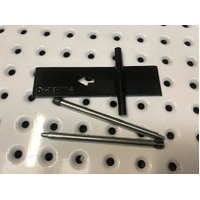 COMMODORE VE VF HSV FRONT 4 SPOT AP-RACING CALLIPER PINS - ANTI RATTLE CLIP KIT.