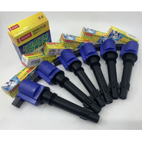 SNIPER FORD FALCON FPV BA, BF XR6-TURBO E85 IGNITION COILS SPARK PLUGS IK27